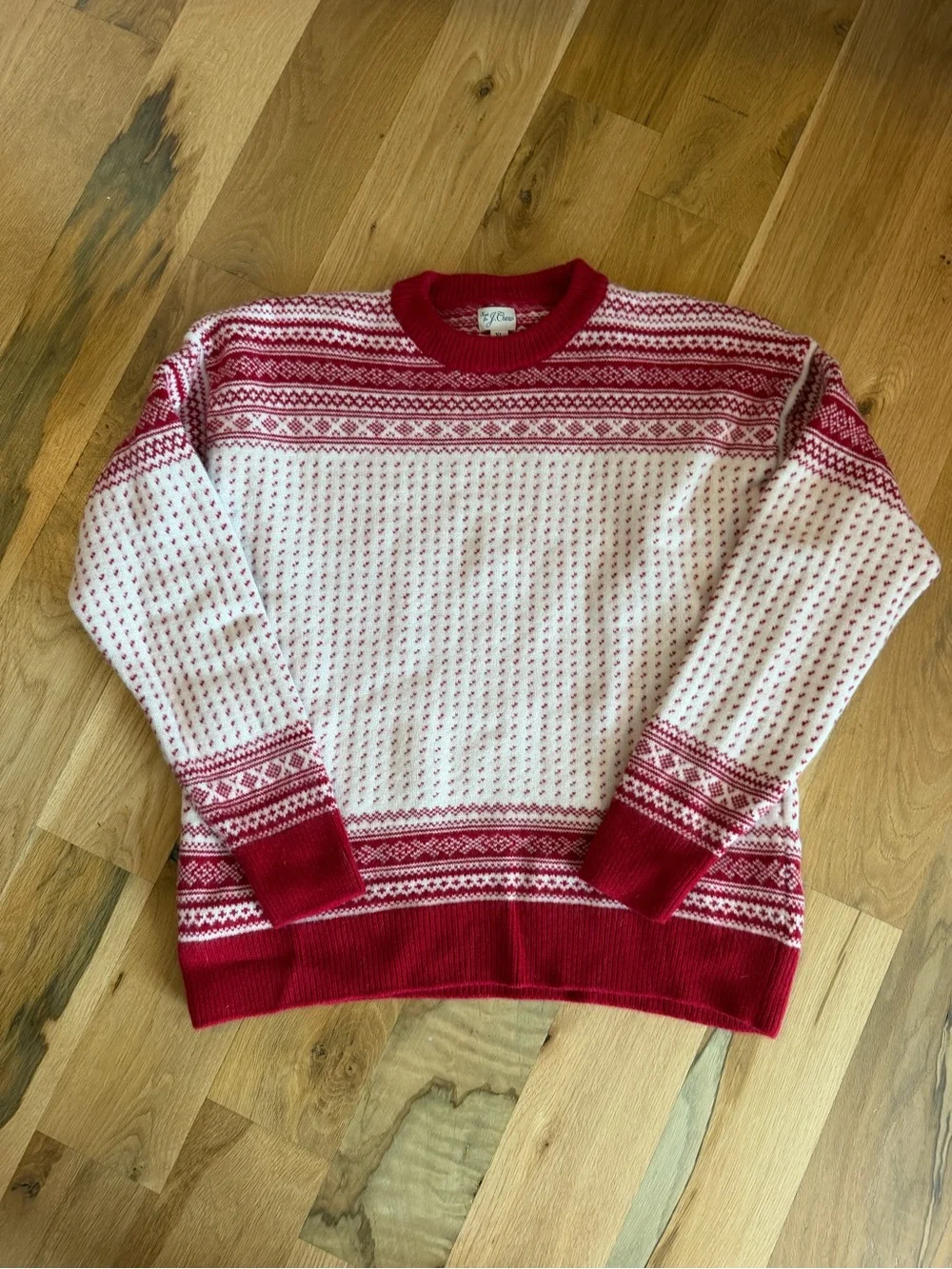 J Crew Wool Fair Isle Sweater